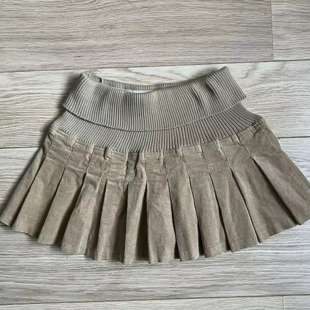 Pleated Y2K Skirt