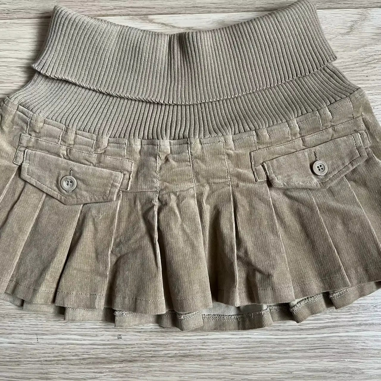 Pleated Y2K Skirt