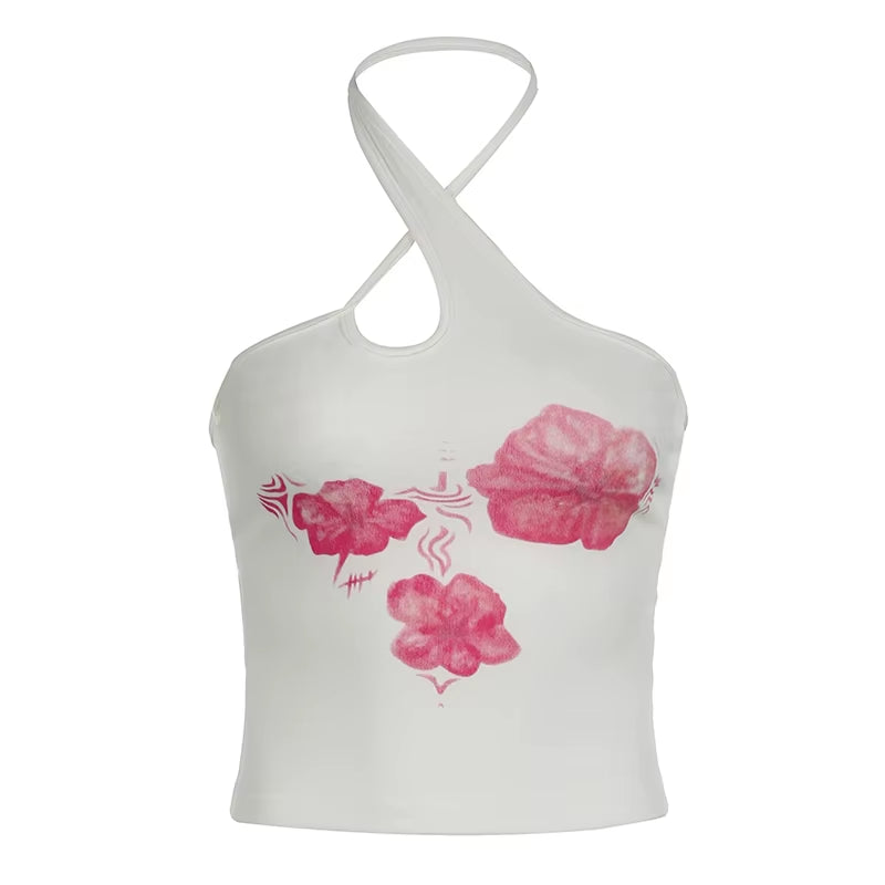 Pink Flowers Tank 